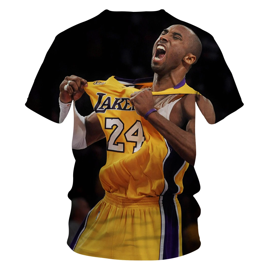 

Kobe 3D Print Shirt Bryant Jersey T-Shirt Basketball Super Star Kobe T Shirt
