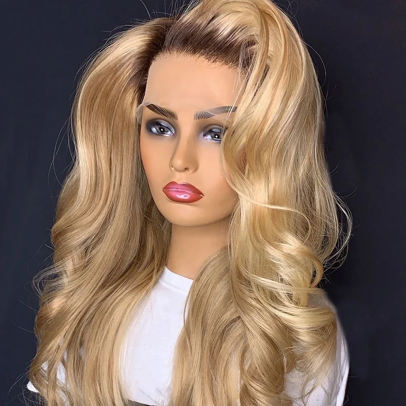 

10A+ 150% Density Hidden Knots Natural Looking Colored Human Hair Malaysian Lace Front wigs