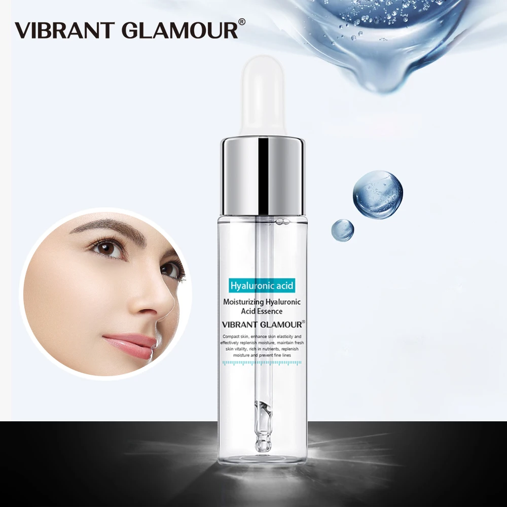 

VIBRANT Glamour Shrink Pores Anti-Aging Anti Wrinkle Pure Hyaluronic Acid Face Serum For Skin