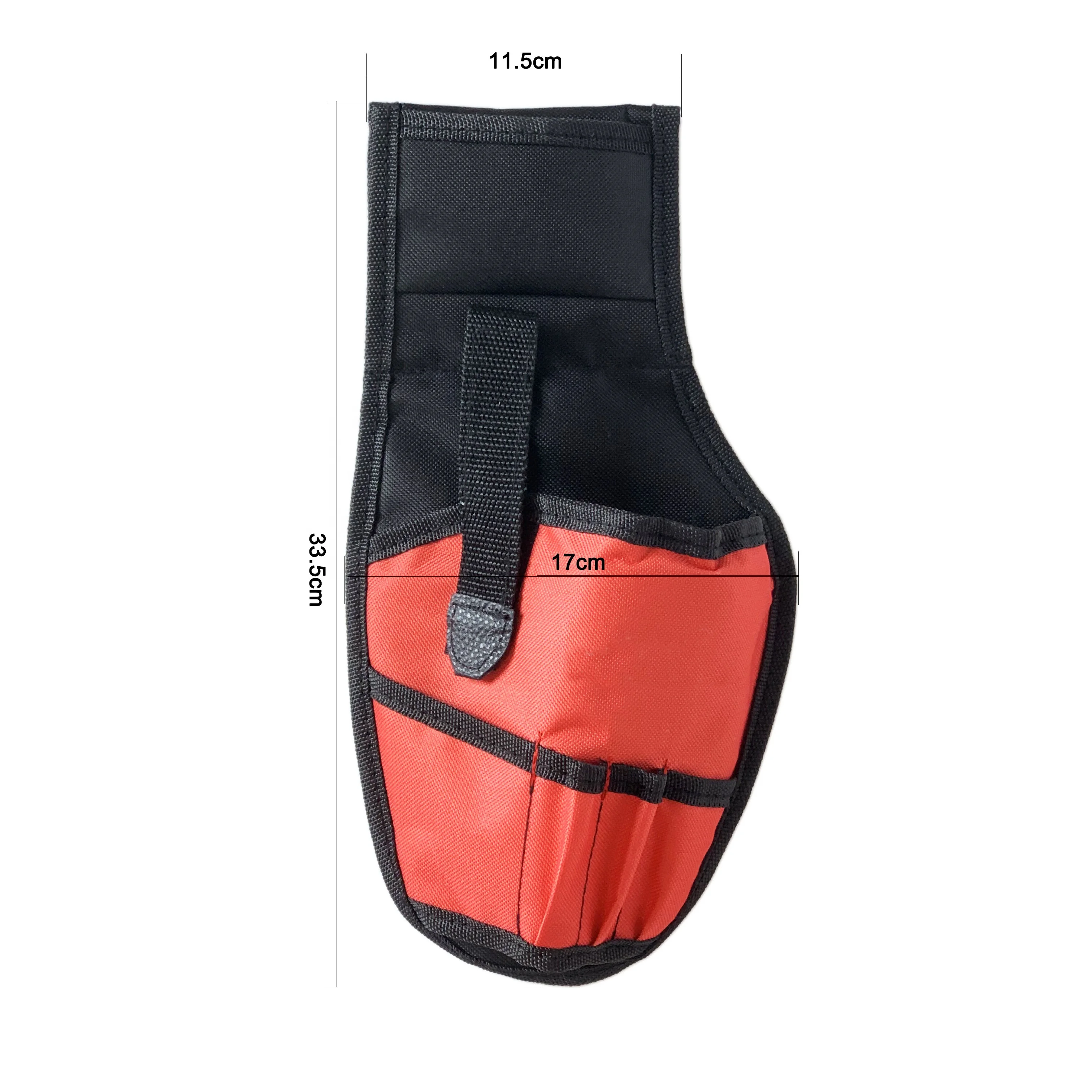 
Nylon Electric Drill Leather Tool Belt Pouches Mobile Tool Bag 
