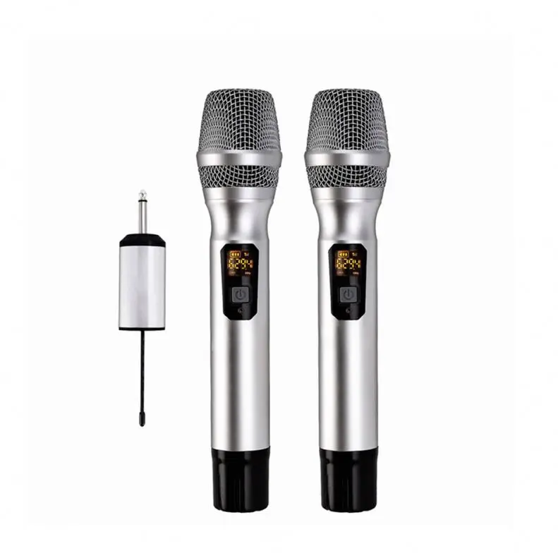 

GAW-K10 UHF Wireless Microphone 8 Channels With Great Price, Silver