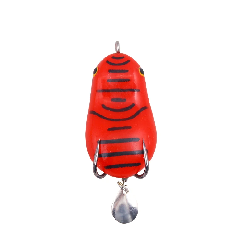 Soft Frog Fishing Lure 12g 6CM  Artificial Bait Top Water Lure Pike Soft Baits Wobblers Frog Lure