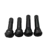 High Performance Tubeless Snap-In Car Wheel Aluminium Short Black Tyre Rubber TR413/TR414 Valve Tire Valve Stems