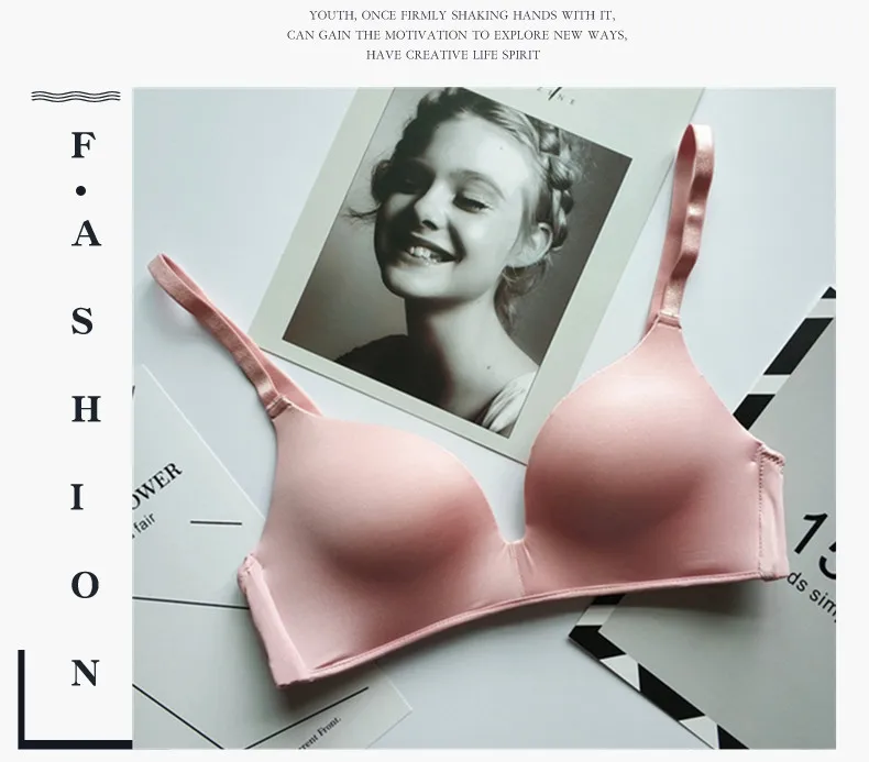 Breathable Sexy Women Bras Transparent Solid Antibacterial Wireless