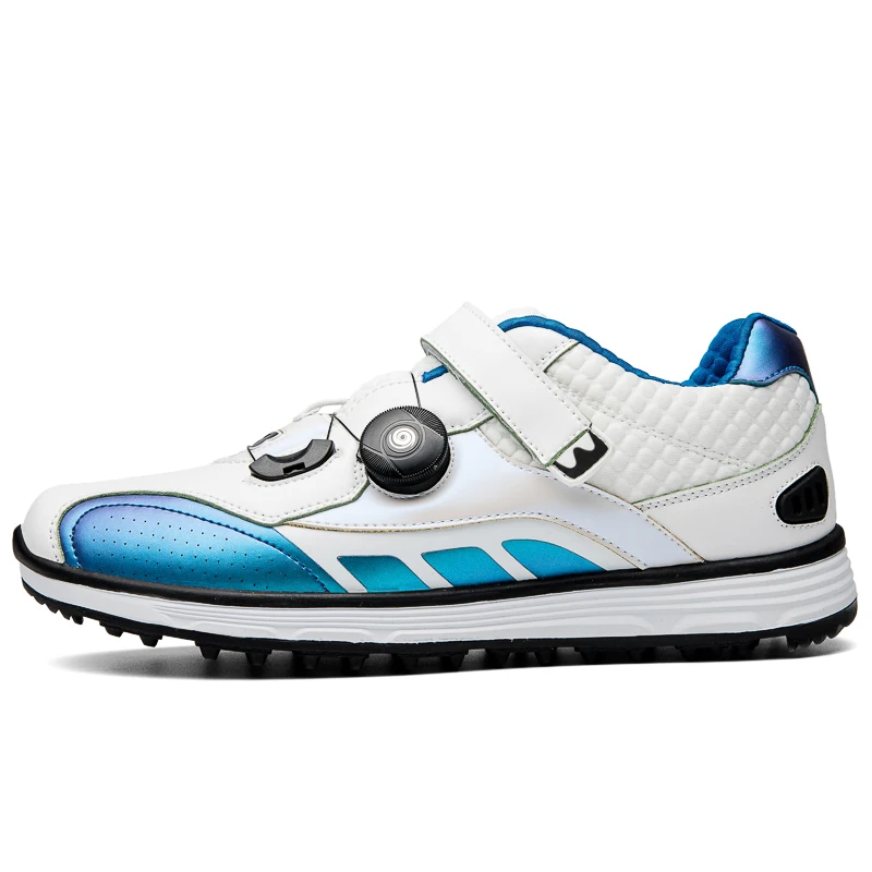 

New Design Customized Genuine Cow Leather Golf Shoes For Men