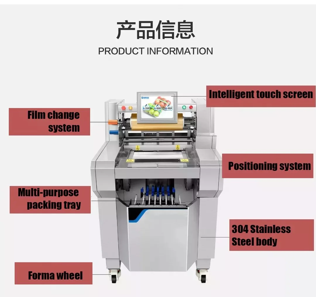 CHLB pe cling film wrapping mahine Cling Film food Packaging Machine