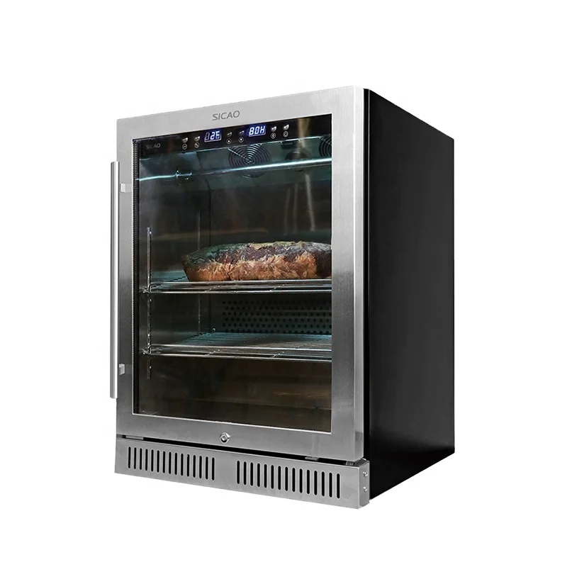
Age machine display Cooler 2020 Small Steak Fridge Da 150as Mini Duck Home Cabinet Dry Meat Aging Refrigerator for meat  (1600079168787)