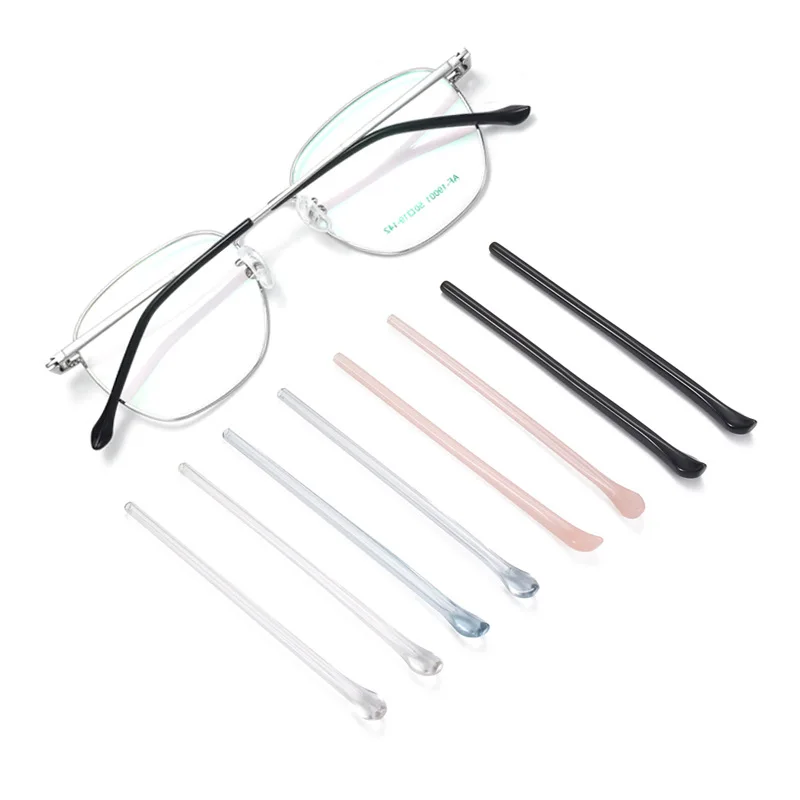 Acetate Replacement Ear Socks Temple Socks Tips Sleeves for Eyeglasses Thin Metal Arms