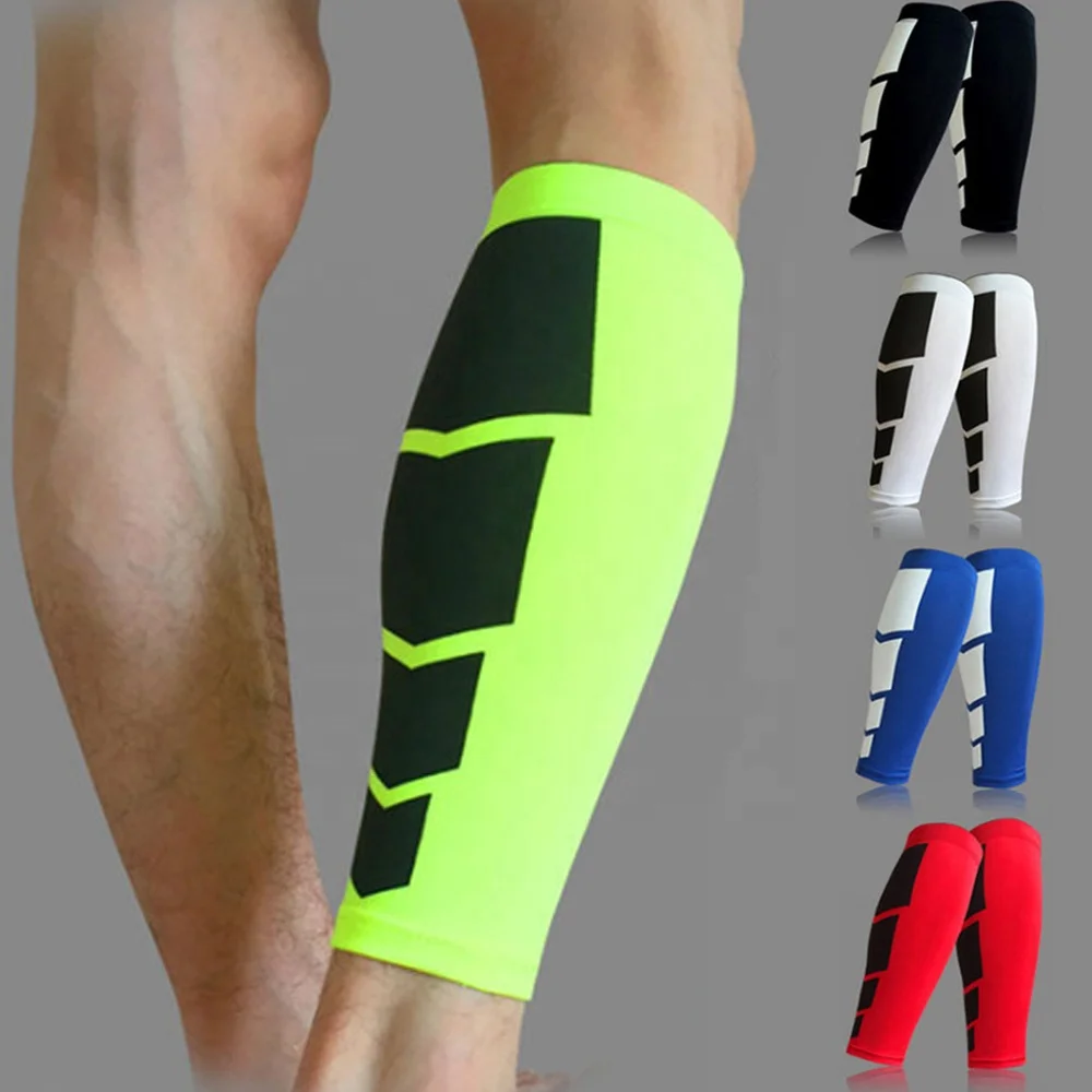 

Unisex Calf Compression Sleeve Toeless Socks Sports Non-Slip Leg Support Football Outdoor Sport Cycling Shin Guard Calf Sleeve C, Customized color