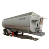 LUYI low price high quality 3 axle 40 cubic meter used hydraulic tipper trailer