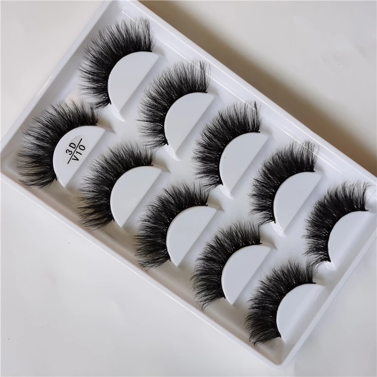 

5 pairs 3D false eyelashes natural makeup eyelash extension long cross volume soft fake eye lashes