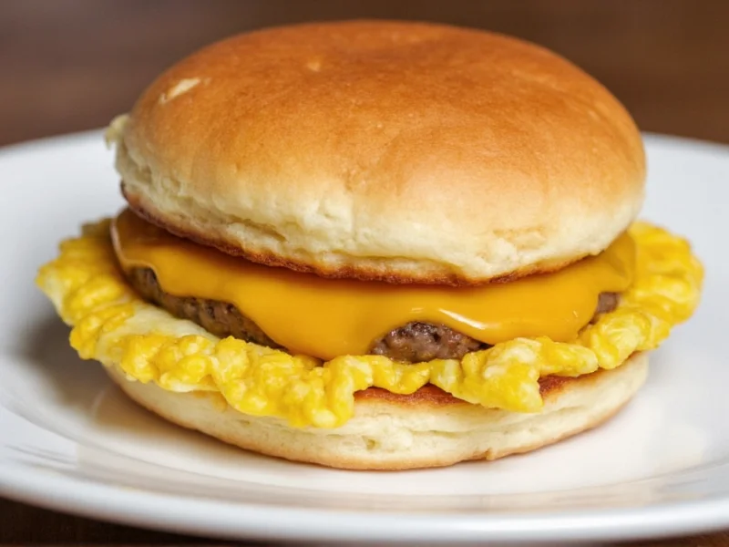 Sausage Egg McMuffin Calories: Exact Count & Nutrition Facts