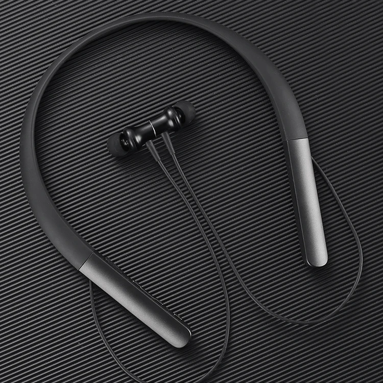 

Neckband Active Noise Cancelling Wireless Bt 5.0 Sport Earphone Metal Magnetic Waterproof Tws Stereo Handfree With Mic
