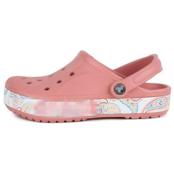 

Men's and Women's Seasonal Graphic Classic Clog Comfortable Water Shoes, Navy,pink