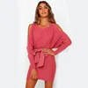 /product-detail/explosion-rose-red-strapless-hollow-long-sleeve-mini-sweaters-dress-women-knitted-dress-62351174964.html