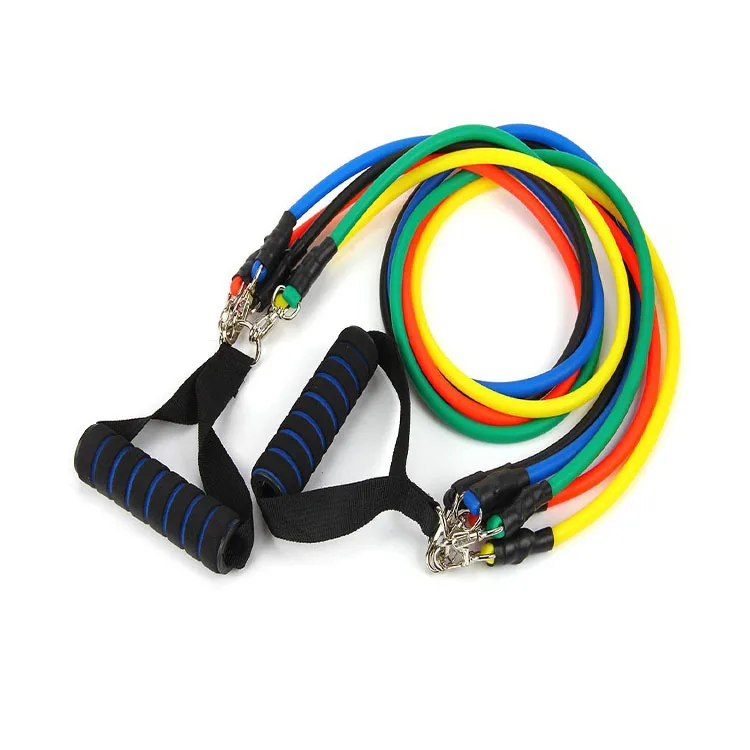 

Resistance Bands Set Upgraded Resistance Tubes with Anti-Snap Heavy Duty Protective Nylon Sleeves bandas de resistencia, Can be customized