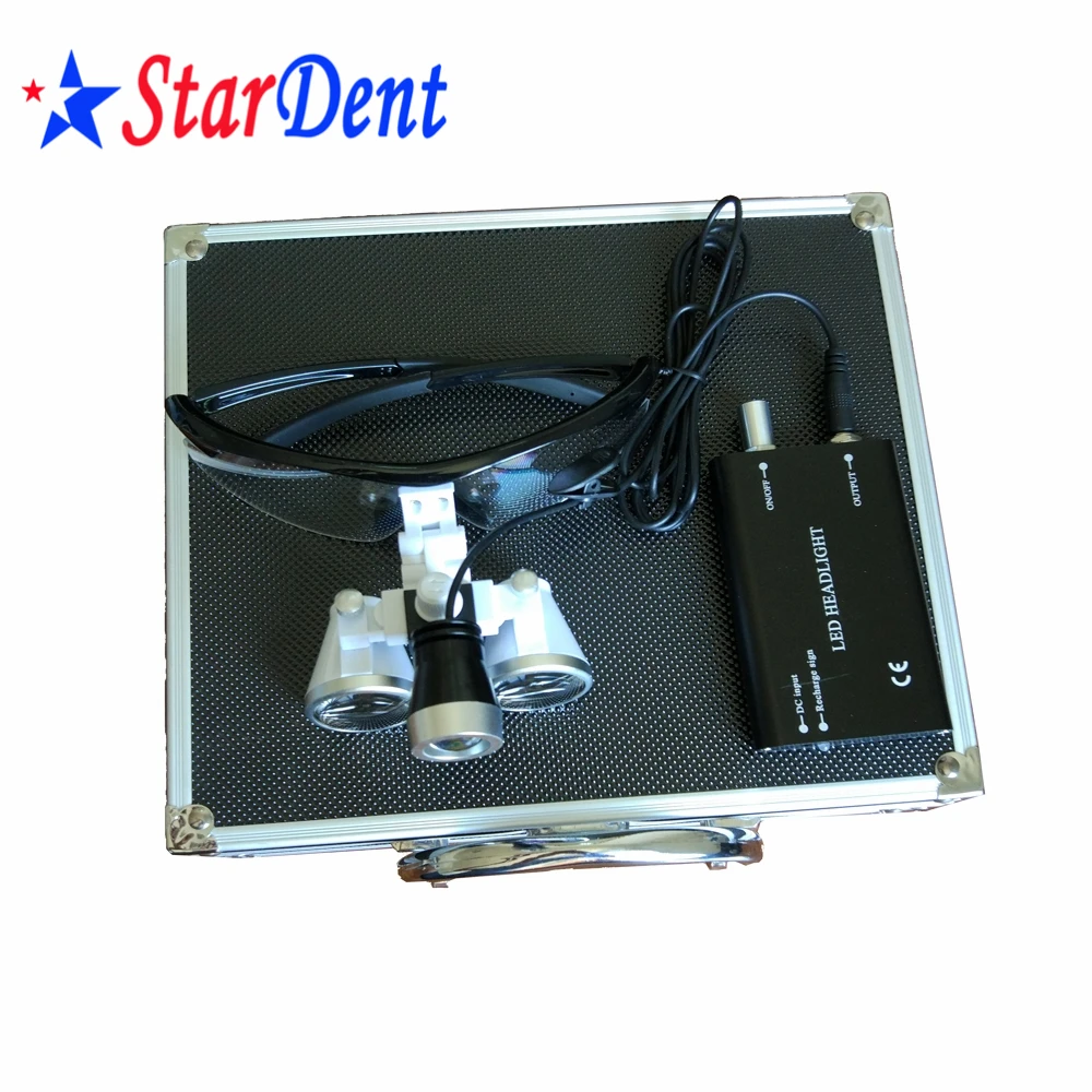 
Dental Equipment Surgical Loupes with LED Headlight 