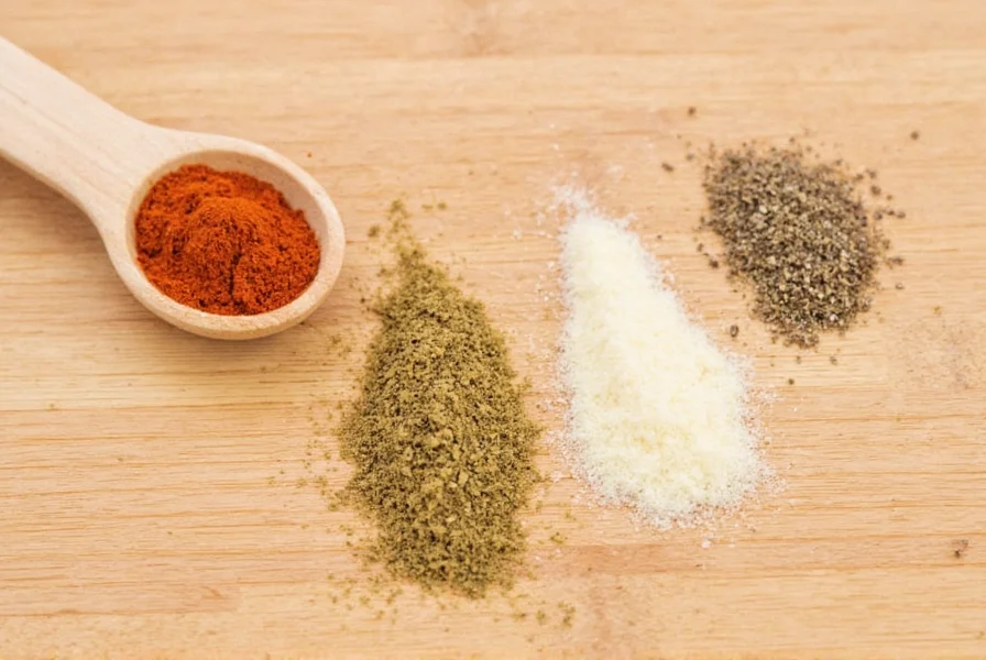 Serving chickpea tagine with rubbed spices