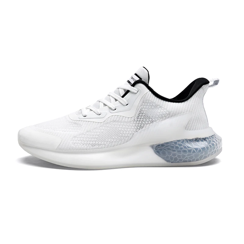 

2021 Brand Logo Custom High Quality all black sneakers Men Fashion Knitting Sports Sneakers Running Shoes, Black,grey,white