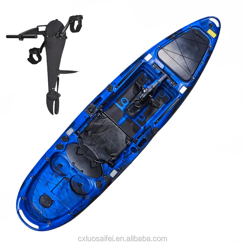 Lsf 13ft Foot Pedal Kayak With Propeller Systems Buy Foot Pedal Kayak