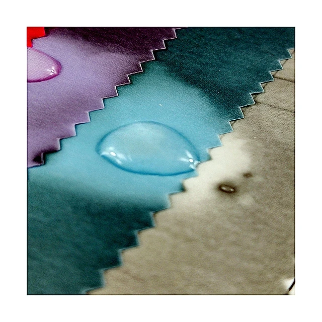 
300T polyester pongee Supply new varieties of temperature sensitive color changing cloth skin sensitive coating fabric 