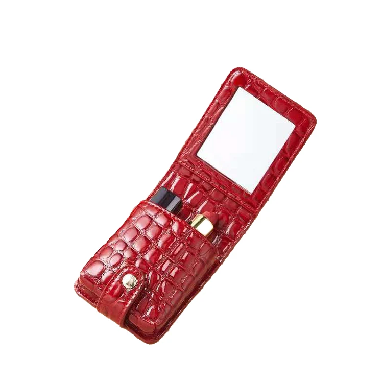 

Lipstick Clutch Bag Small Portable Lipstick Bag Lipstick Bag With Mirror, Customized color