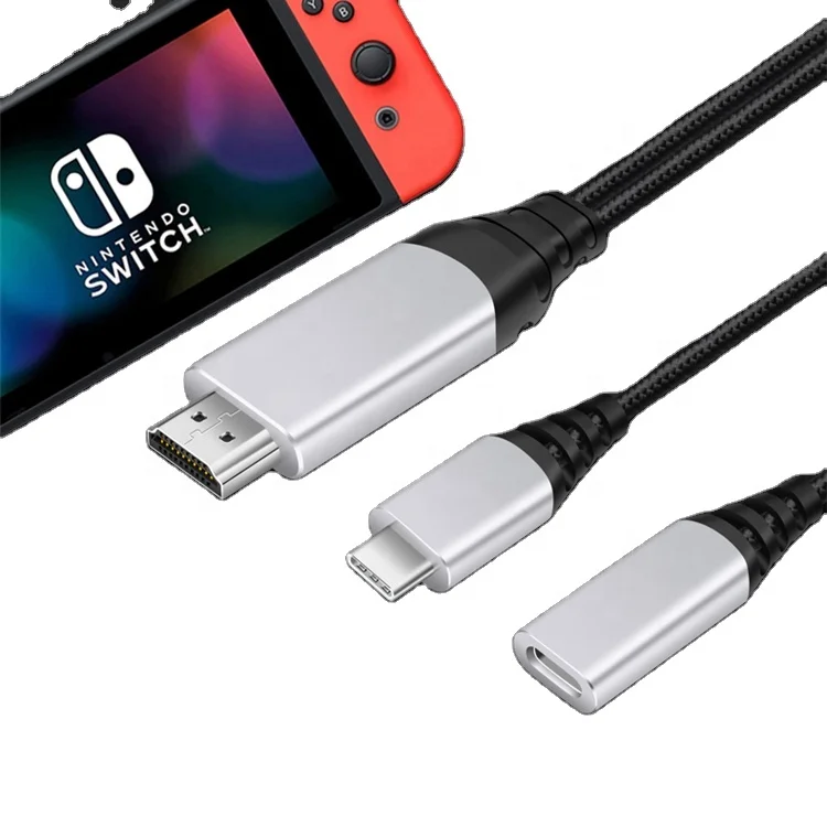
For ntd switch USB Type C to HDTV cable /USB C to HDtv cable/ 1.8 M 4 K output USB type-C HDTV adapter 