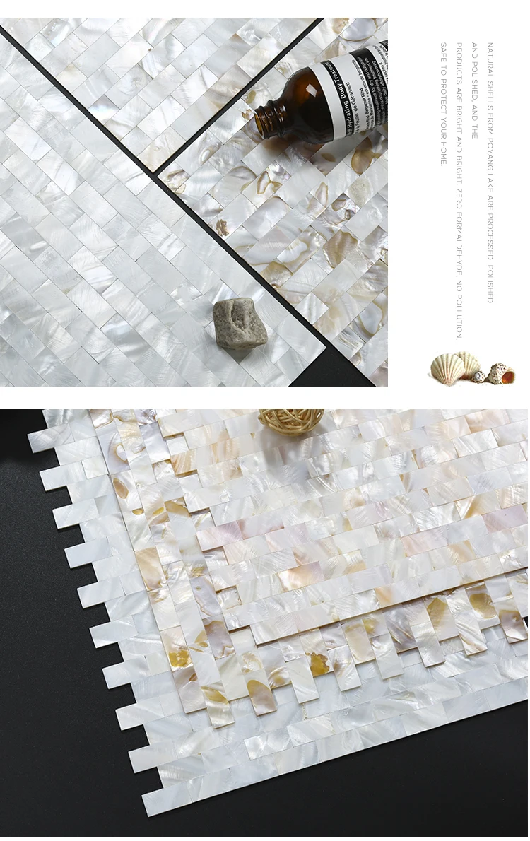 Factory price shell mother of pearl mosaic art wall decor sheets for sale