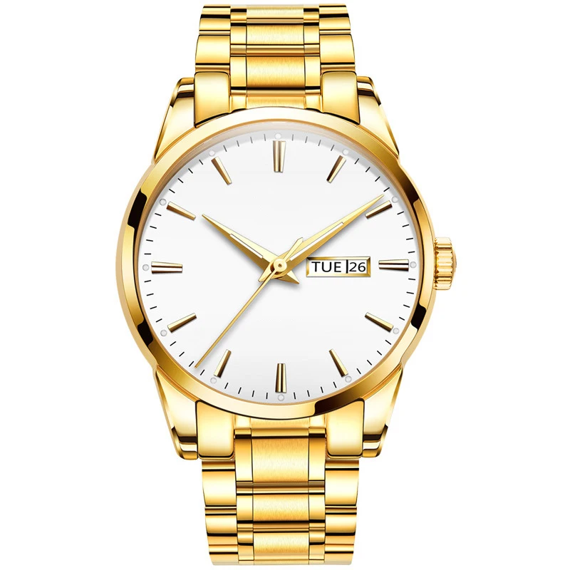 

Gold Watches Women Gold Plated Watch Women Business Golden Watch, Silver