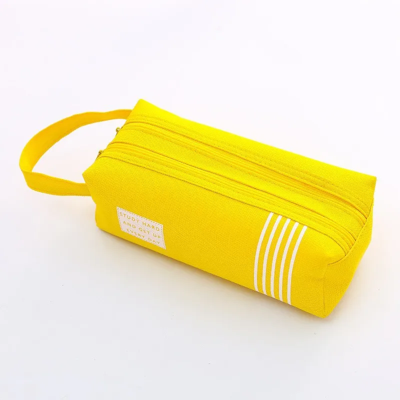 

Wholesale Customized Kids School Zipper Pencil Bag Oxford Travel Pouch Pencil Case