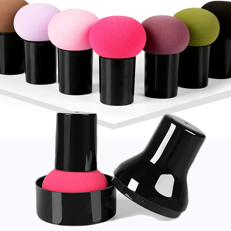 

Small Mushroom Sponge Makeup Puff Cosmetic Tools 2020 Fashionable Non Latex Face Beauty Sponge Blender Makeup Female Facial