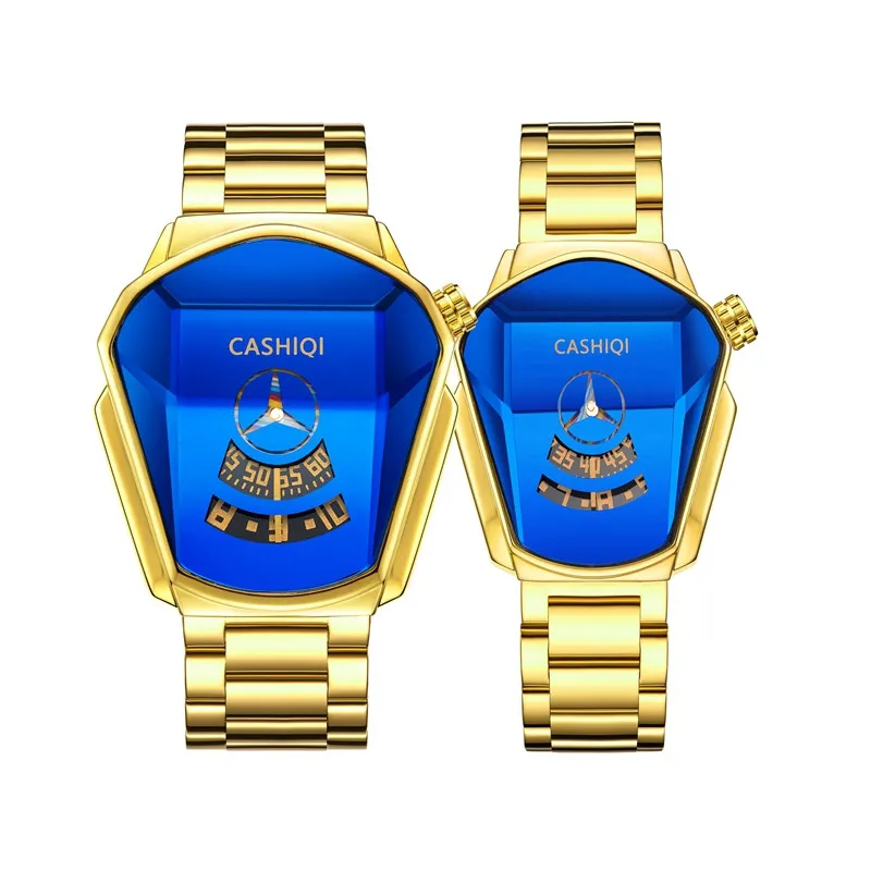 

Factory Wholesale 2021New Style Hot Selling Waterproof Unisex Quartz Watch Men's Locomotive Watches Reloj De Locomotora, 4 colors