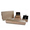 Custom wholesale Bow World Jewelry Packaging Cheap Hard Paper Box Ring Pendant Bangle Bracelet Jewelry Boxes