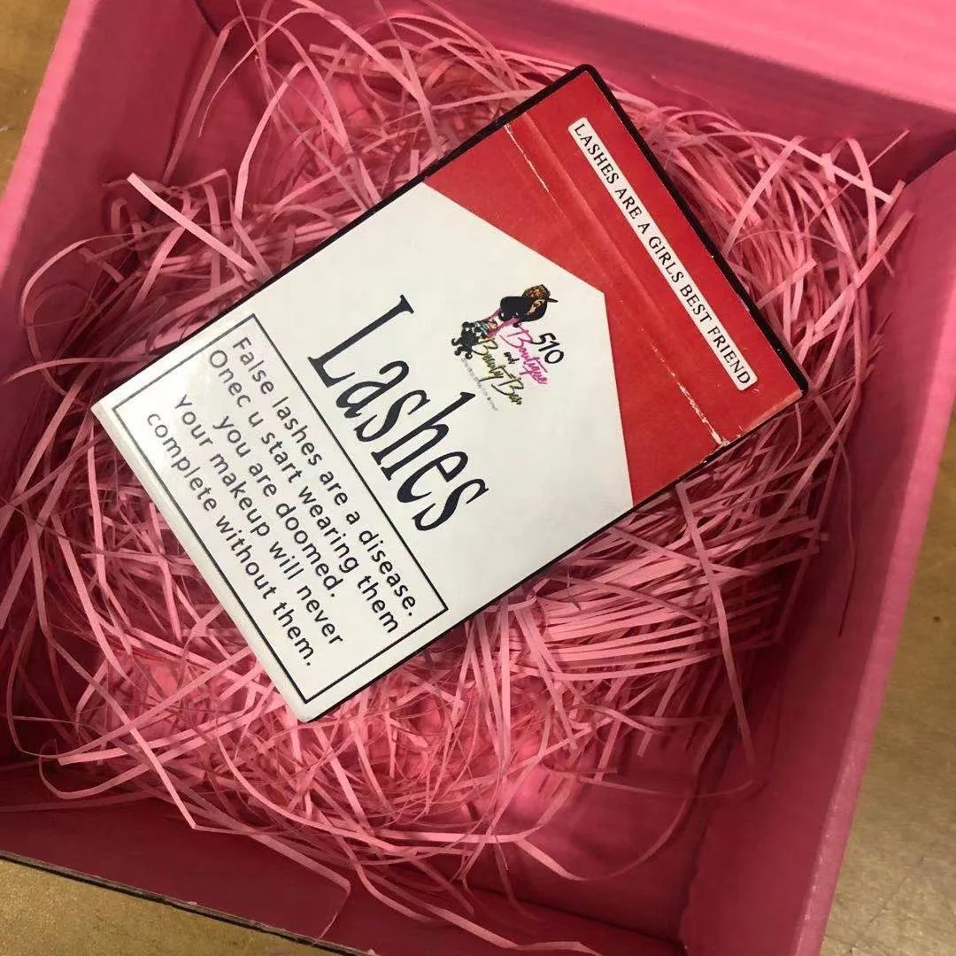 

2022 cigarettes case for 3d mink lashes new packaging 5d 25MM long lashes vendor acrylic box, Black