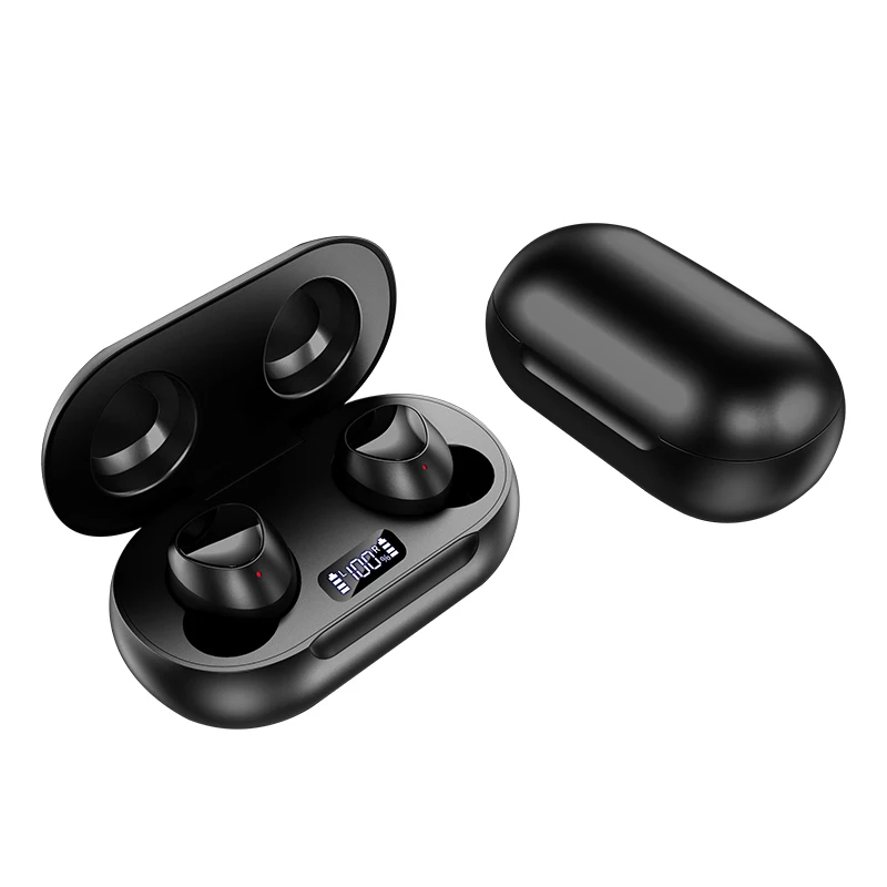 

Touch Control In-Ear Handsfree Noise Cancelling Stereo R-185 Wireless Earphones Headphones Headsets