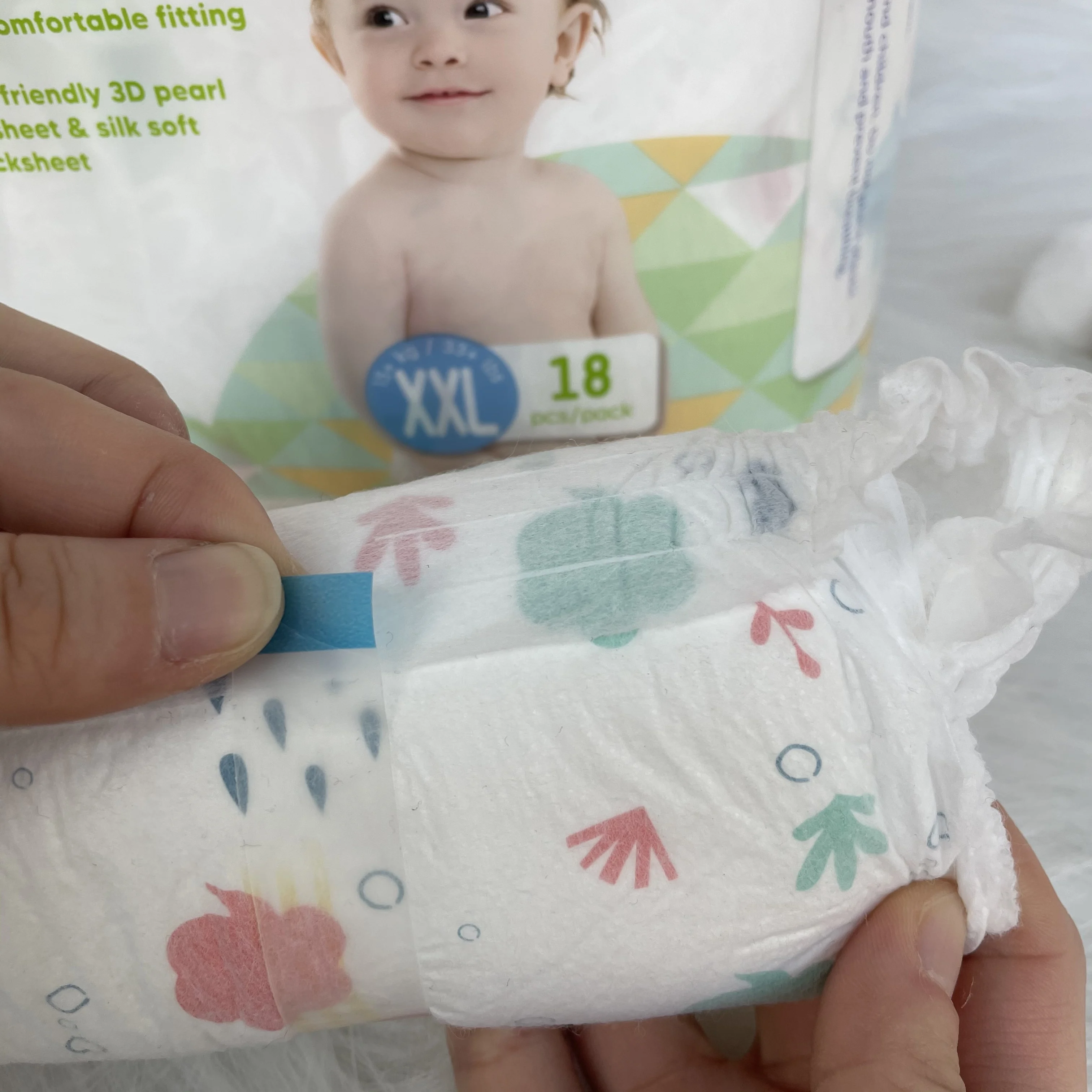 

besuper baby dyper pants diaper padded disposable diaper