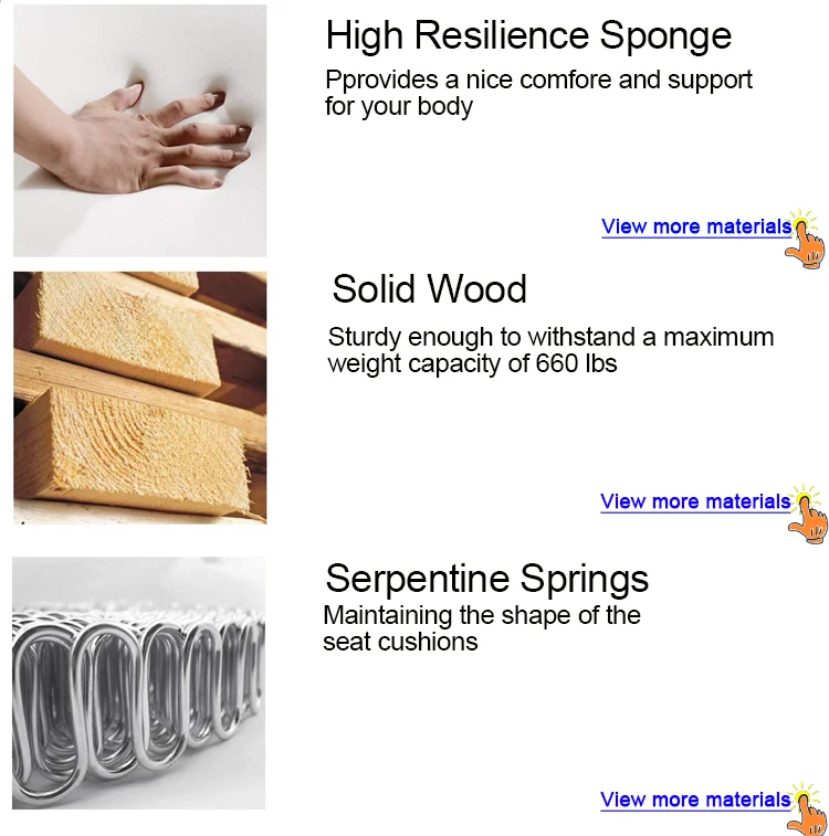 Luxury Beds Living Room Frame Corner Wooden Two Seater Style Nordic