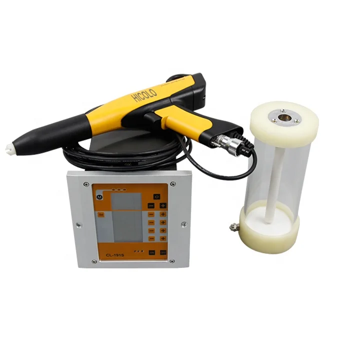 

Manual Portable Metal Powder Coating Gun System With 1L Cup