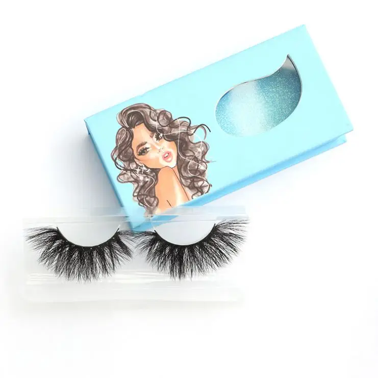 

3d Mink Lashes Private Label False Eyelashes Custom Eyelash Package Free Sample 3d Mink Eyelashes lashes3d wholesale vendor, Black