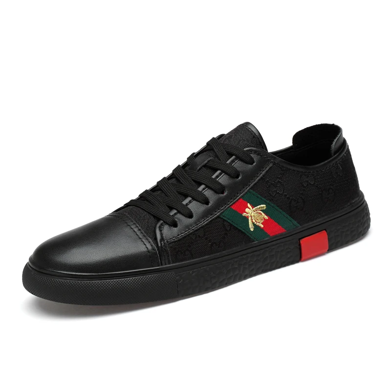 

Hot Sale Wholesale Top Layer Leather High Quality Casual Men's Shoes Sports Shoes, White,black,grey