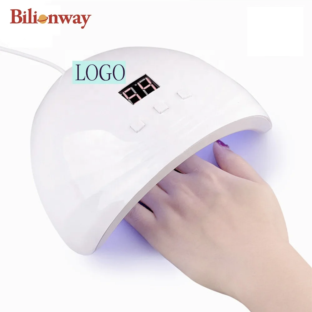 

Custom Logo XZMUV 801 802 Rechargeable Gel UV Light Led Nail Lamp Dryer Machine Recharge, White