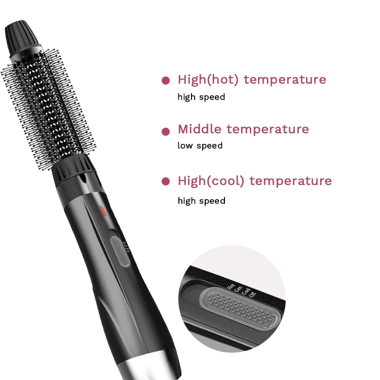 

Best Seller Home Use 2 Step All One Ceramic Straightener Electric 5 In 1 Straightening Hot Air Brush Hair Dryer