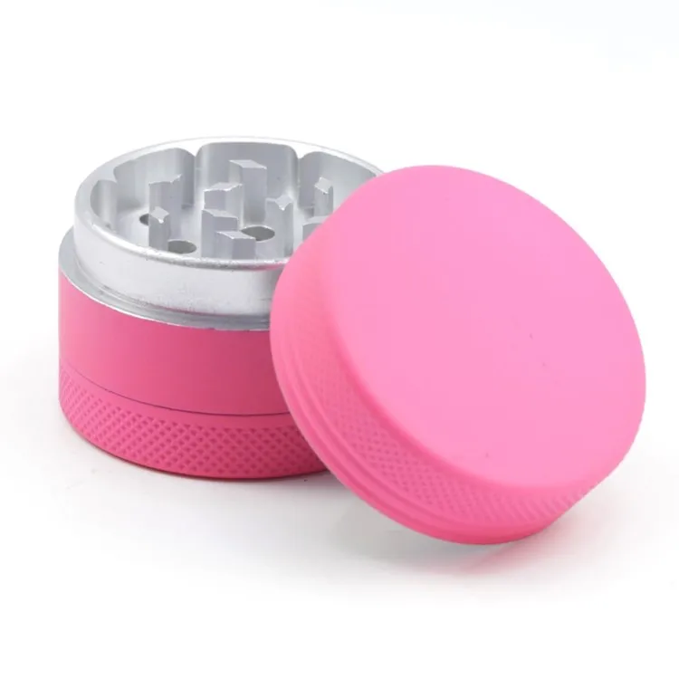 

wholesale custom logo silicone weed grinder herb grinder