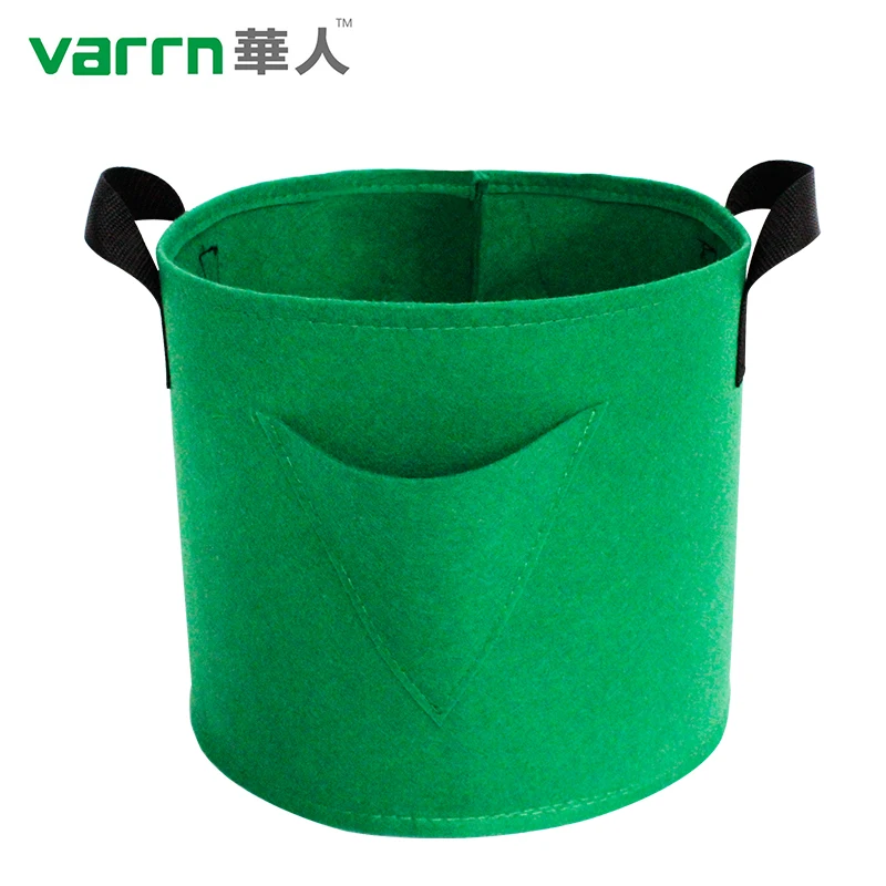 

wholesale garden grow bag fabric grow bags blue drainage for grow bags, Green