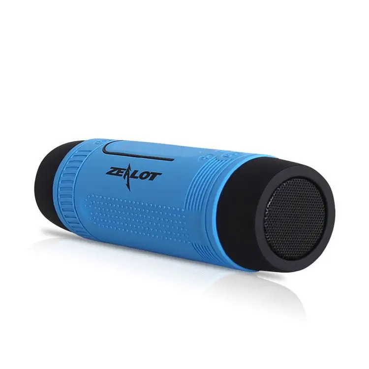 

Portable Wireless Blue Tooth Bicycle Speaker power bank function With LED flashlight Zealot S1 BT Outdoor Speaker