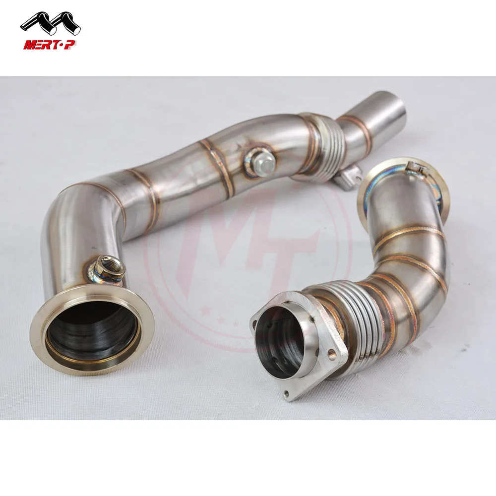 Mertop Race 3" Muffler Tip Stainless Catback Exhaust Kit For M3 E36 3