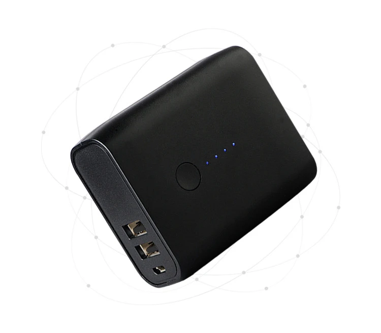 

2021 New Product 5000 mAh Power Bank With Plug Multi-function Power Bank 5000