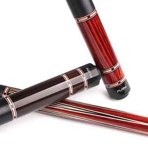 

2019 new arrival tecnologia north American maple shaft ebony inlay butt 8 ball handmade billar kit Fury billiard pool cue stick