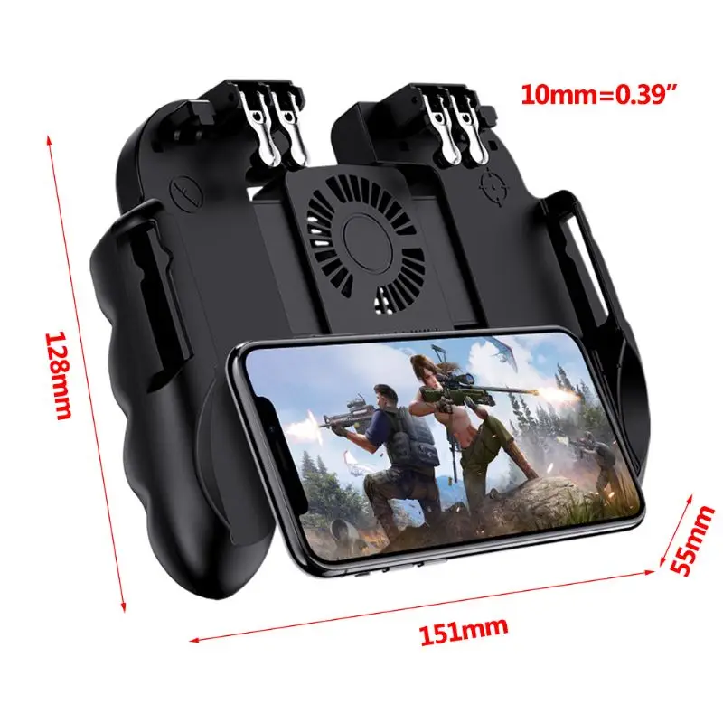

Mobile Cellphone Joypad with Cooling Fan Controller