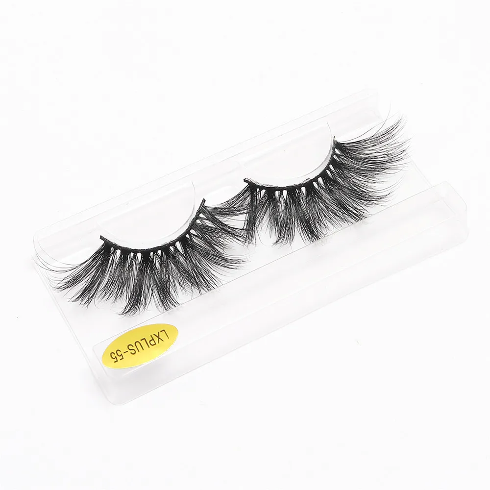 

2020 new arrival 25mm private label 5d mink eyelashes vendor wholesale handmade